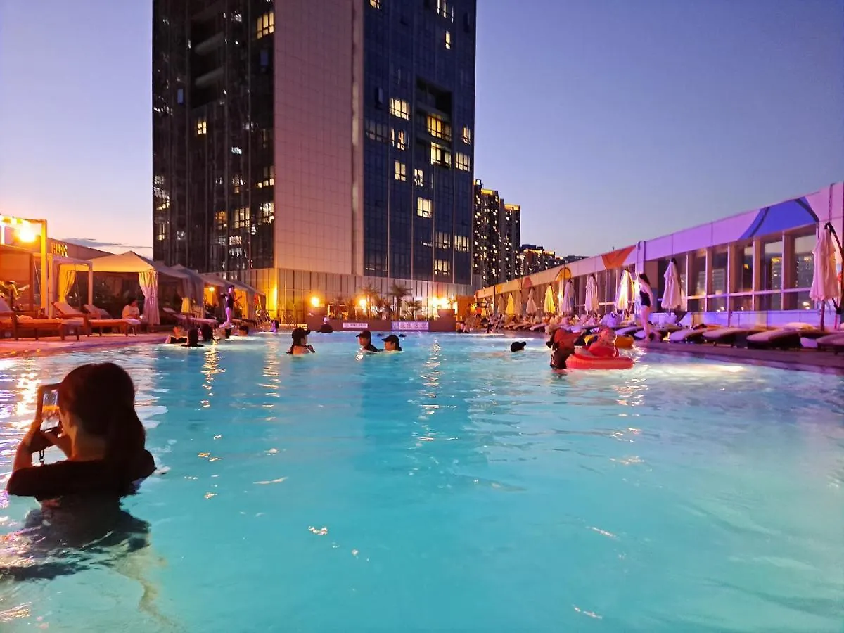 Songdo Halla Westernpark-Seaviewroom Hotel-바다전망 Incheon 4*,